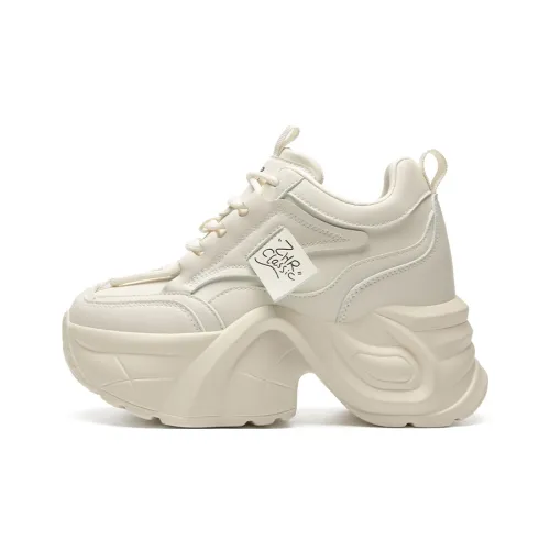 ZHR Height Increasing Shoes Wear resistant And Lightweight Low Top Chunky Sneakers Women's