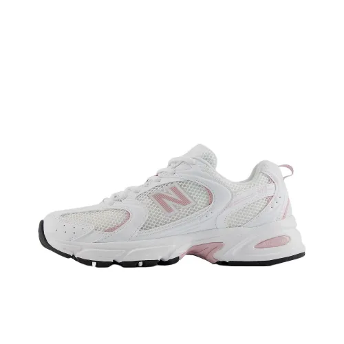 New Balance NB 530 Anti Slip Wear Resistant Low Top Casual Shoes Unisex White