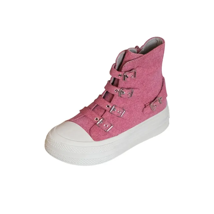 MCKP High-Top Canvas Shoes Women's-4