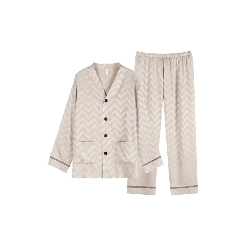 Xuan Liang Pajama Set Men's Tea Gray-0
