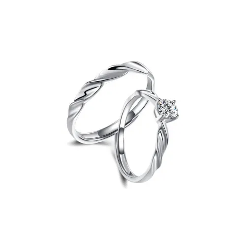 MOREL S999 Fine Silver Rings Unisex Unisex