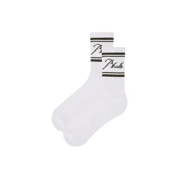 RHUDE Logo intarsia Socks