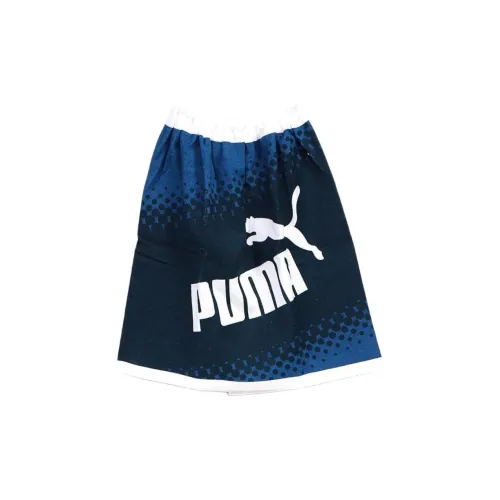 PUMA Bath Towel Float Tube Blue 120cm