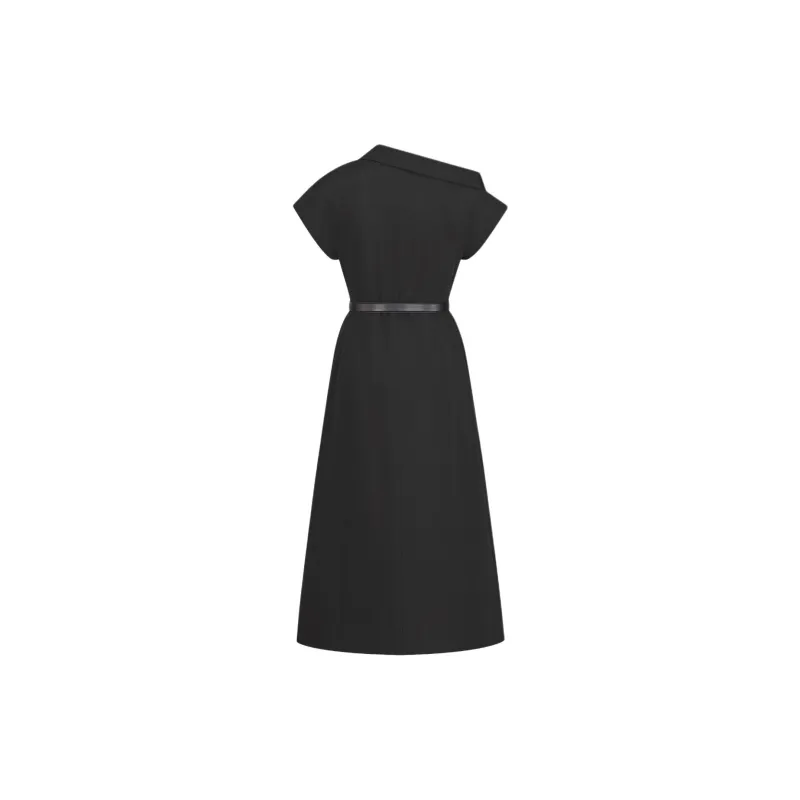 DIOR SS25 Short Sleeved Dresses Women's Black-1