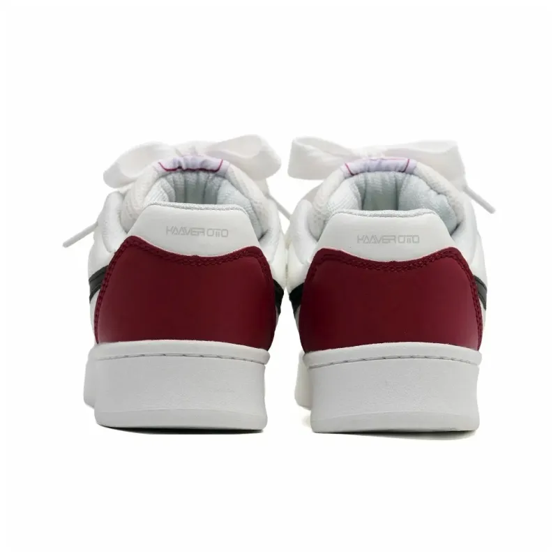 KAAVER OTTO Skateboard Shoes Unisex Low Top White-20