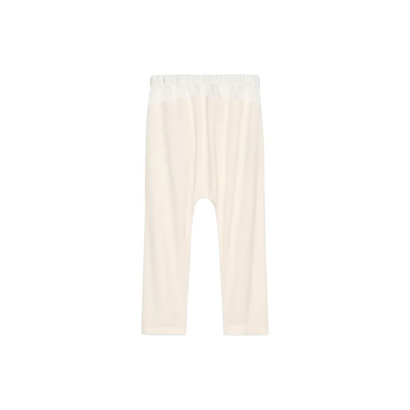 ZARA ZW Series Casual Pants Women's Frosted White-1