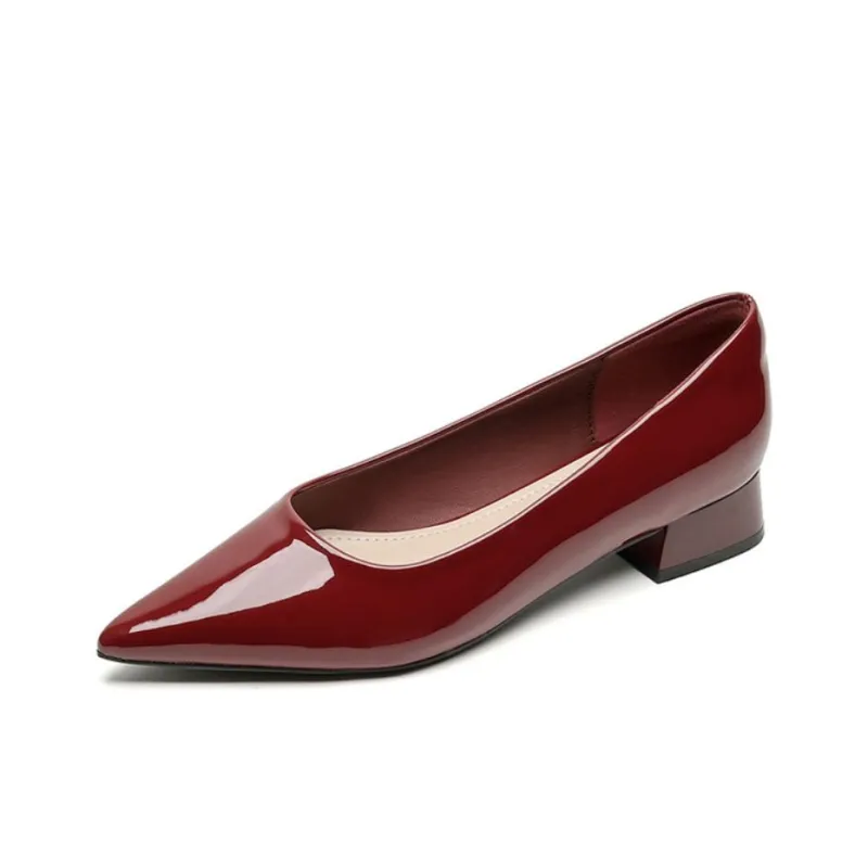 Than Than Me Chunky Heel High Heels Women's-11