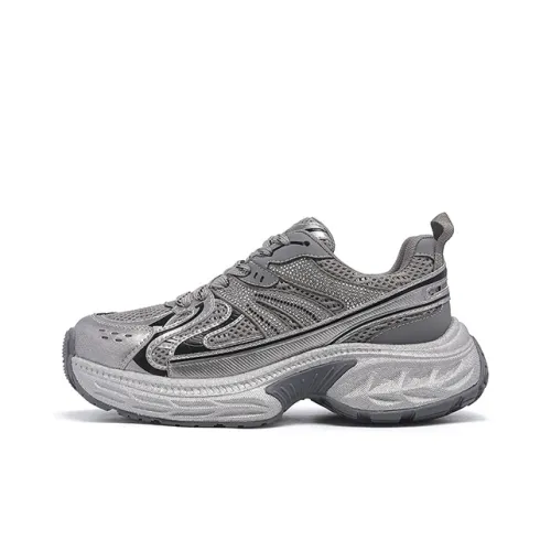 FIVE PLUS Anti Slip Wear Resistant Low Top Chunky Sneakers Women's