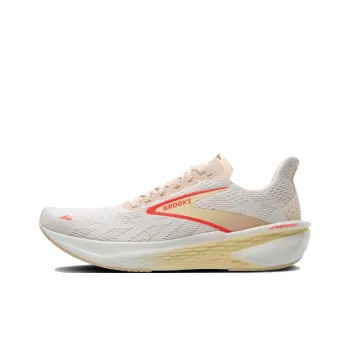 Brooks Hyperion Anti Slip Wear Resistant Low Top Running Shoes Women's White