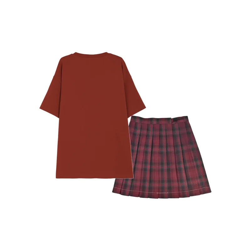 SNBL Two Piece Skirt Sets Women's-1