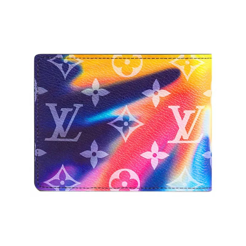 LOUIS VUITTON Multiple Wallet Sunset Monogram Multicolor-2