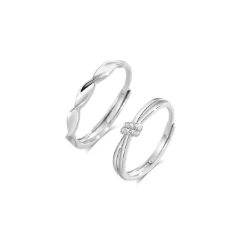 BLANK IN BLANK 999 Fine Silver Rings Unisex