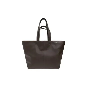 AMIPARIS Cow Leather Tote Bag, Shopping Bag, Shoulder Bag Women's Brown