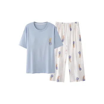 Shivs Pajama Set Women's Light Blue