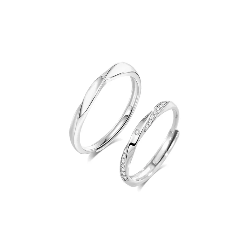 BLANK IN BLANK 999 Fine Silver Rings Unisex-0