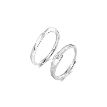 BLANK IN BLANK Sterling Silver Rings Unisex