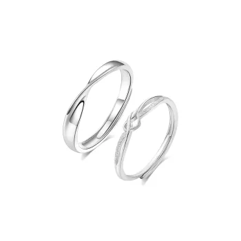 BLANK IN BLANK Sterling Silver 999 Rings Unisex