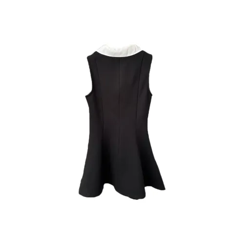 Oudifu Sleeveless Dress Women's Black