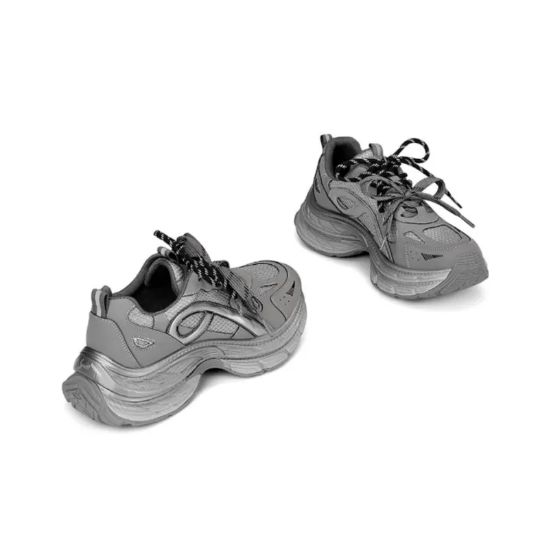 JESSICA SOPHIA Cushioning Height Increasing Low-Top Chunky Sneakers Women's-2