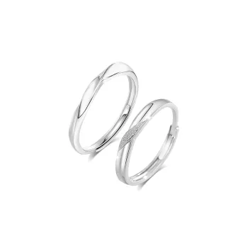 BLANK IN BLANK 999 Fine Silver Rings Unisex