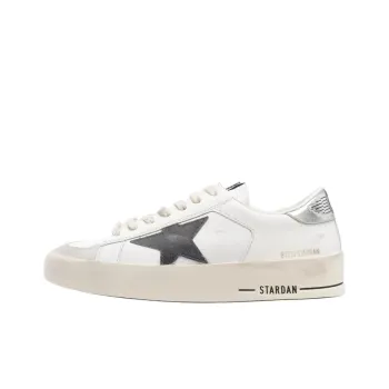 Golden Goose Stardan Low Top Skateboard Shoes Men's White
