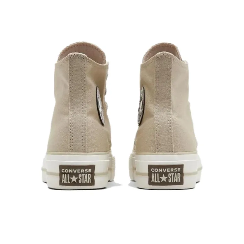 Converse Women's Chuck Taylor All Star Lift Platform High 'Beach Stone' Women's-1