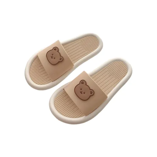 Thin Strips Slippers Women's, Apricot