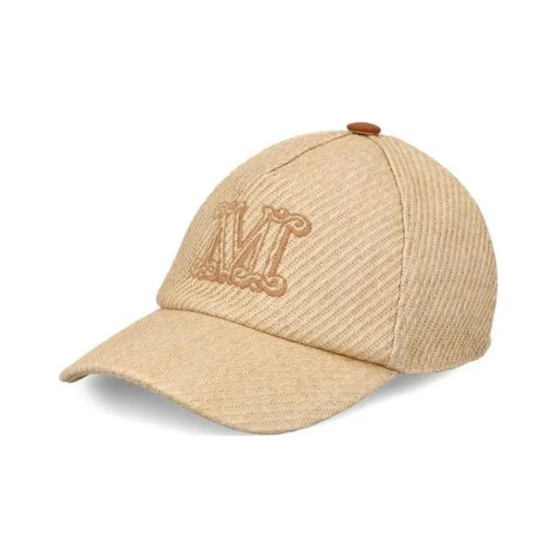 MaxMara Logo Embroidered Baseball Cap-0