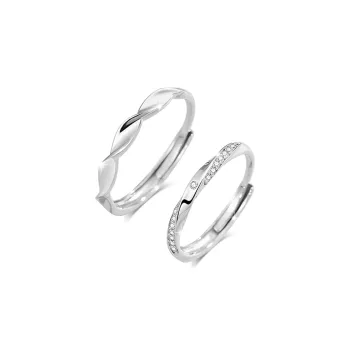 BLANK IN BLANK 999 Fine Silver Rings Unisex