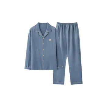 DanceBees Pajama Set Men's Dark Blue