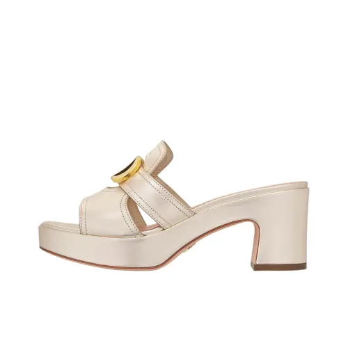 DIOR 30 Montaigne Slide Slippers 7cm Women's Gold