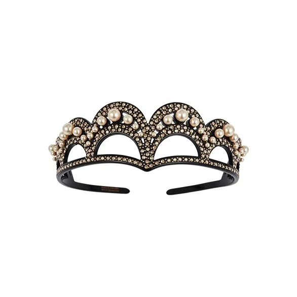 ALEXANDRE DE PARIS Crown Collection Headbands Women's-0