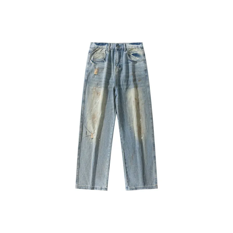 NVRFRGT Jeans Unisex Light Blue-4