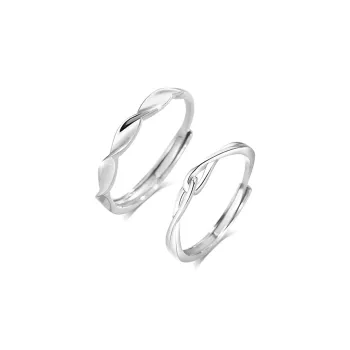 BLANK IN BLANK Sterling Silver Rings Unisex