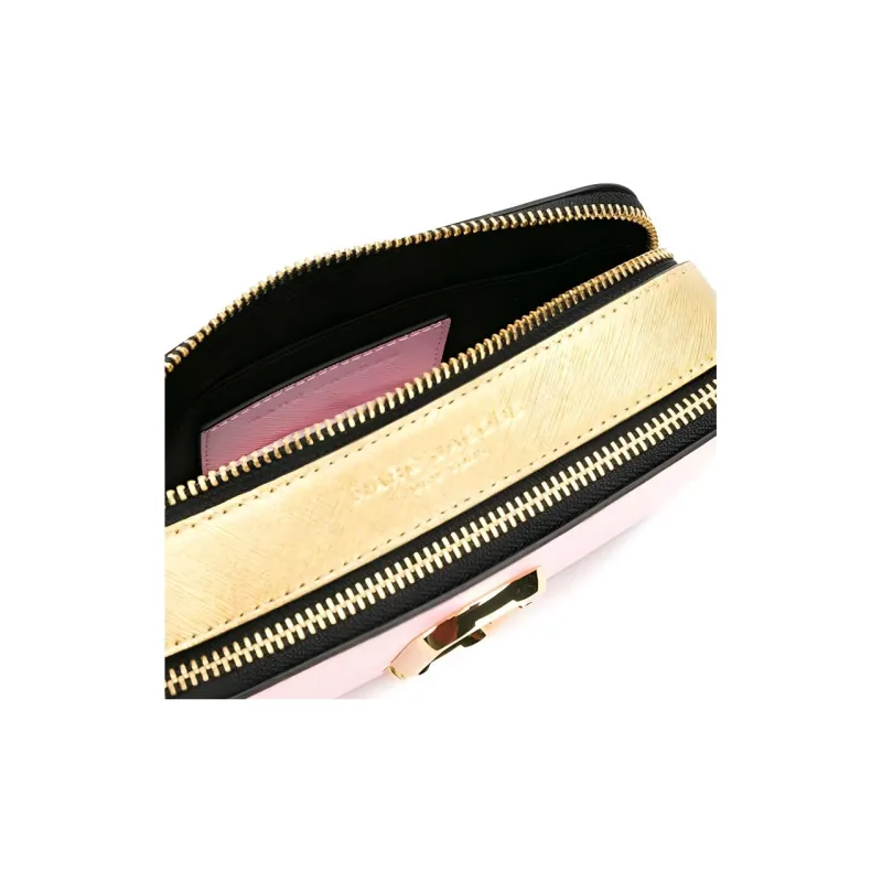 MARC JACOBS Snapshot Cow Leather Camera Bags Shoulder Bag Crossbody Bag Women's Pink-3