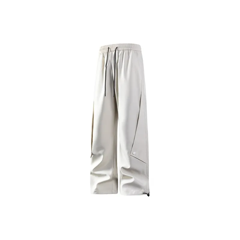 CENPIN Cargo Pants Unisex Light Khaki-3
