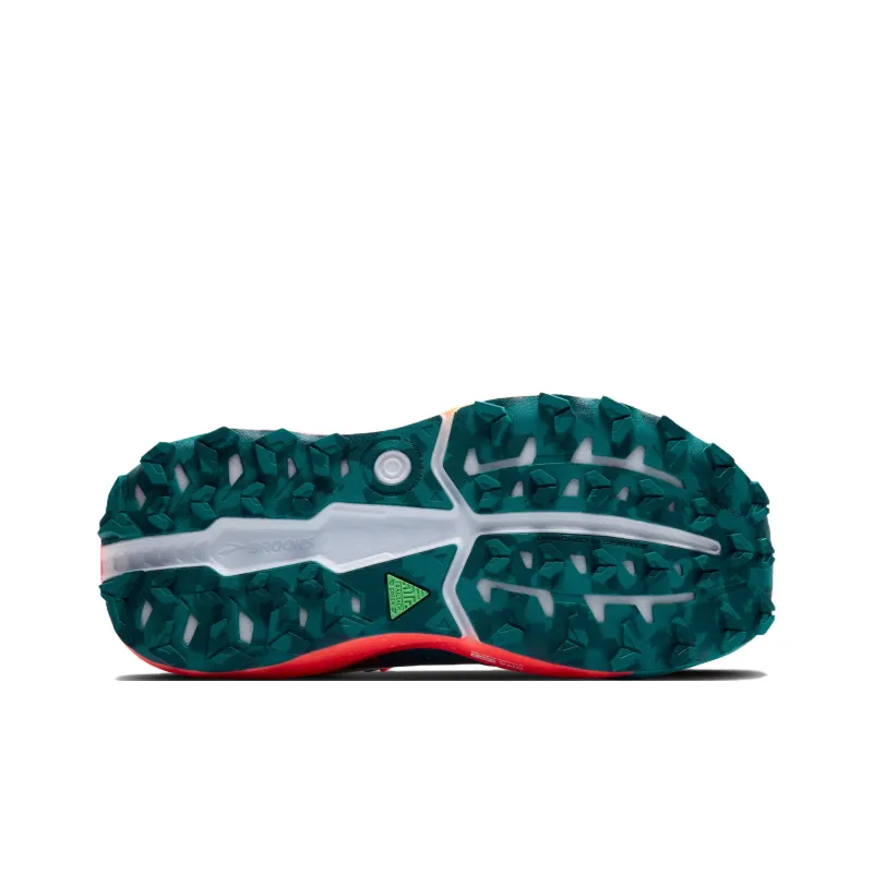 Brooks Caldera 8 Bit Of Blue Quince Flame Women's-6