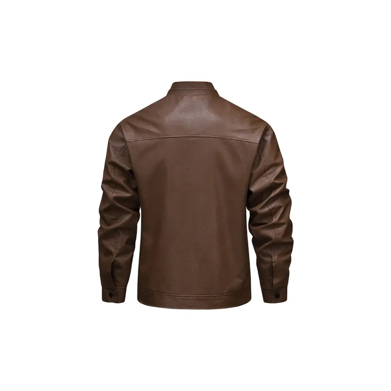 PIERRE CARDIN Leather Jacket Men's-3