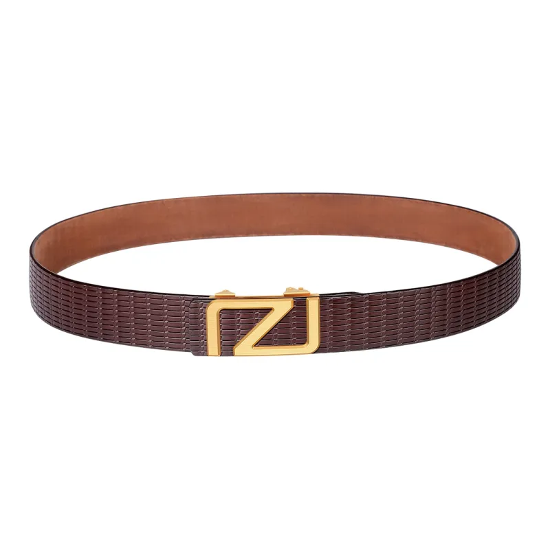 CATELLES Top Grain Cow Leather Leather Belts Men's Width: 3.5cm-10