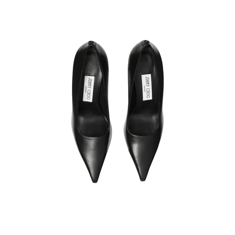 Jimmy Choo Ixia 80 Slim Heel High Heels 8cm Women's Black-4