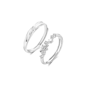 BLANK IN BLANK 999 Fine Silver Rings Unisex