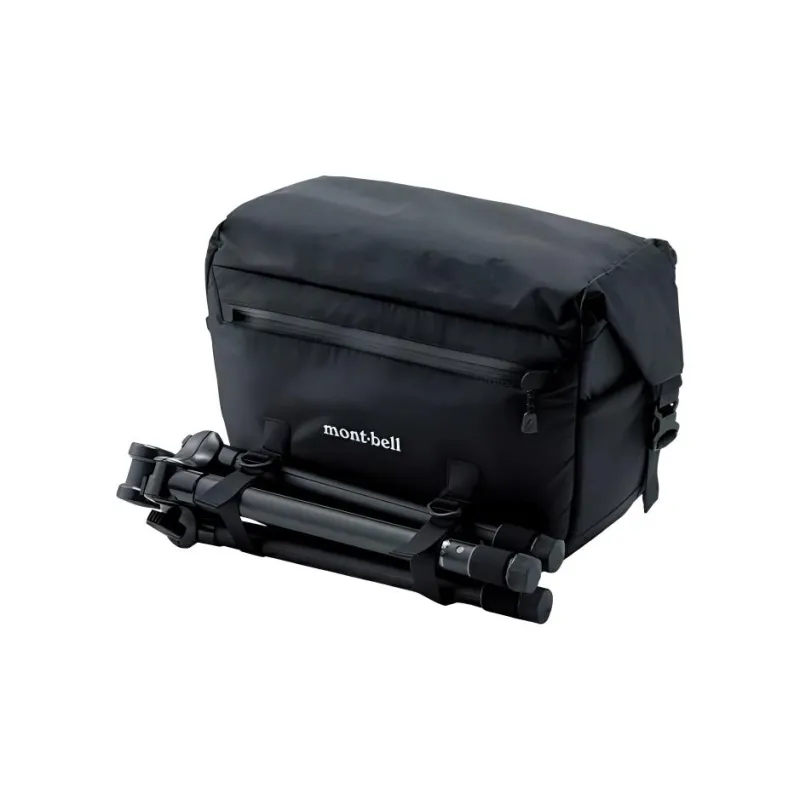 MONTBELL Nylon Camera Bag, Crossbody Bag, Shoulder Bag Unisex Black-2