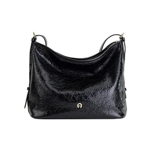 BEMIX PETS Tortoise Crackle Oil Wax Cow Leather Shoulder Bag Regular Women's Multicolor