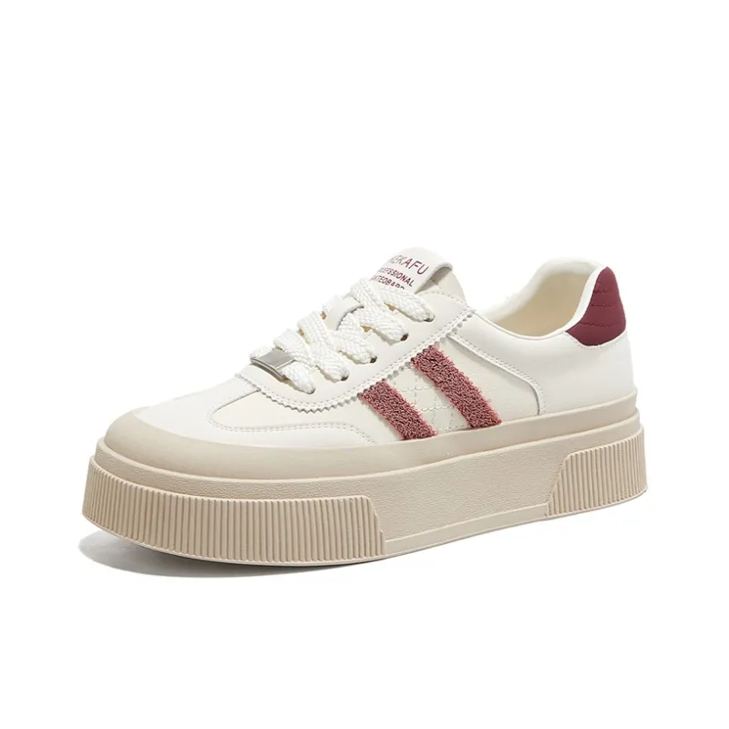 KEKAFU Anti-Slip And Wear-Resistant Height Increasing Low-Top Casual Shoes Women's-1