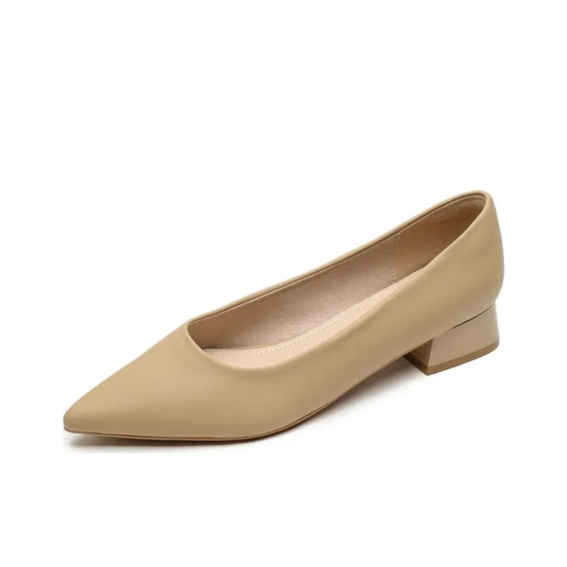 Than Than Me Chunky Heel High Heels Women's-7