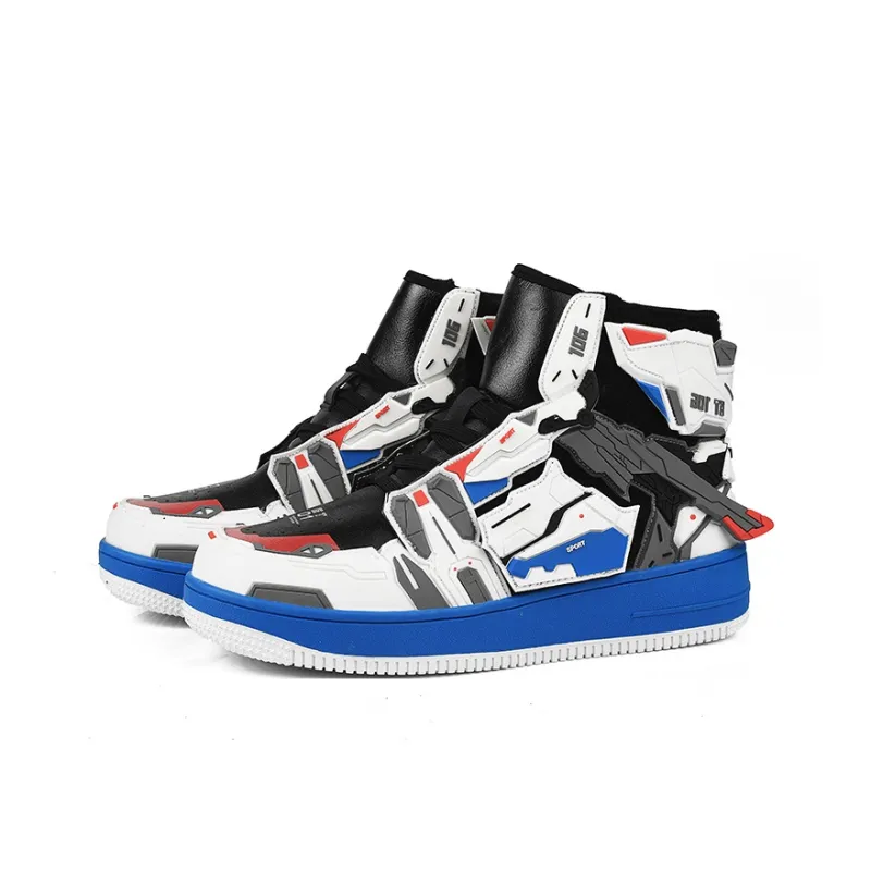 Jerden Smith Coverage Slip Resistant And Abrasion Resistant High Top Skateboard Shoes Unisex-8