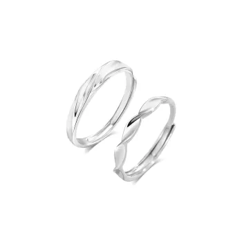 BLANK IN BLANK 999 Fine Silver Rings Unisex