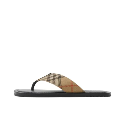 Burberry Flip Flops Men's Brown