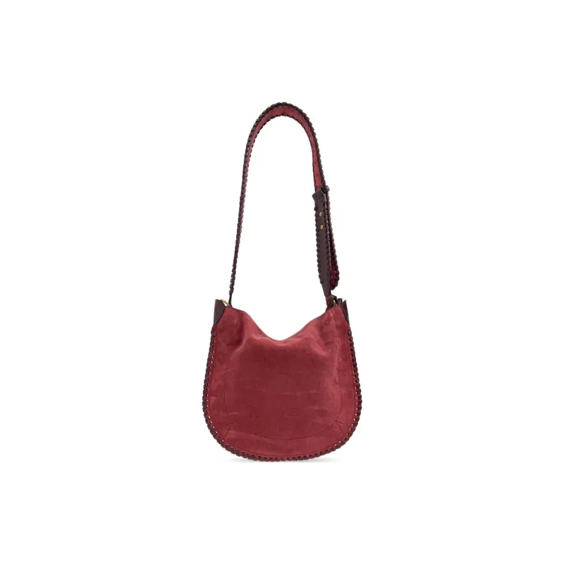 ISABEL MARANT Oskan Whipstitch Trim Shoulder Bag-2