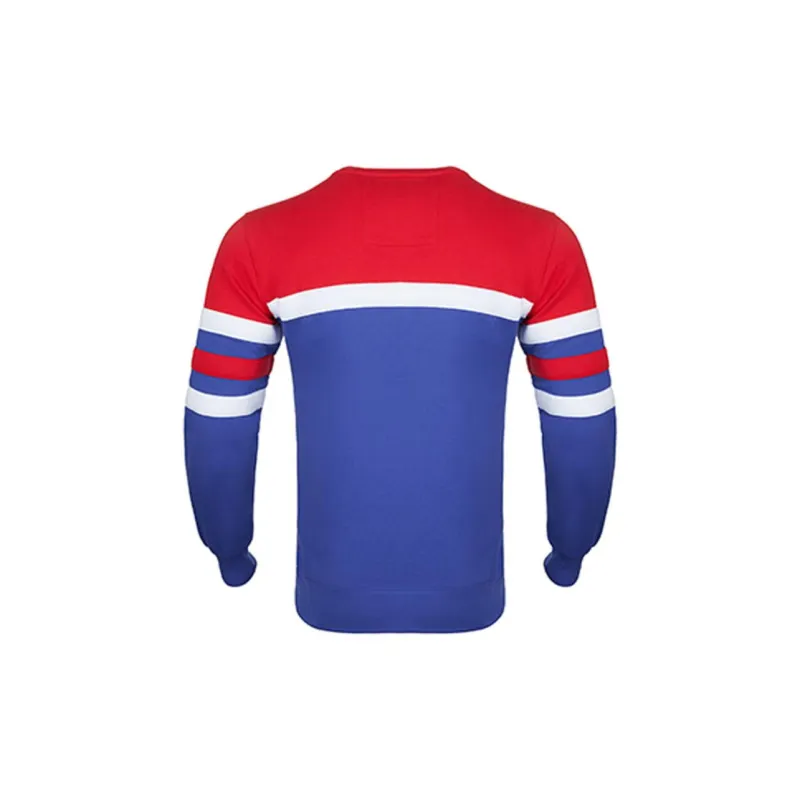 Mitchell Ness Sweatshirts Men Red Blue-1